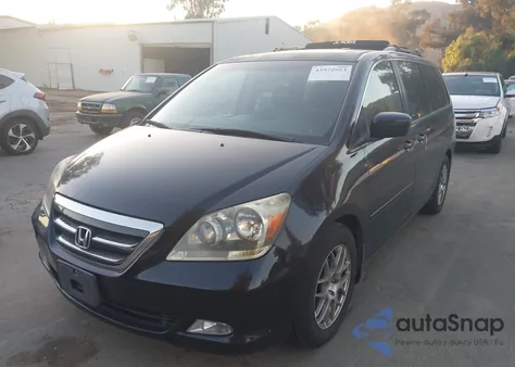 2006 Honda Odyssey Touring from USA, damaged, VIN 5FNRL388X6B069573